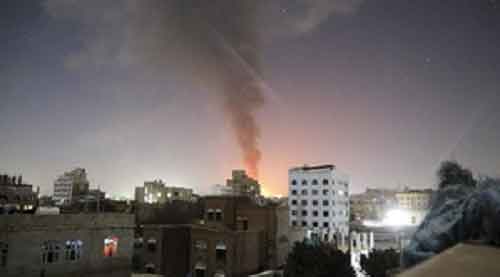 US-British coalition conducts 3 airstrikes on Yemen’s Red Sea port city