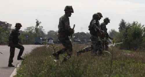 Security forces surround area in J&K’s Kathua after reports of terrorist firing