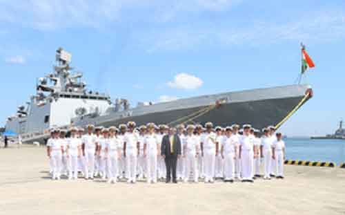 Indian Navy stealth frigate reaches Japan’s Yokosuka for joint maritime exercise