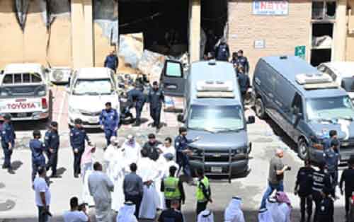Kuwait’s Emir directs officials to find cause behind deadly fire incident