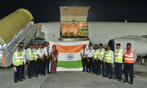 India sends humanitarian aid to landslide-hit Papua New Guinea