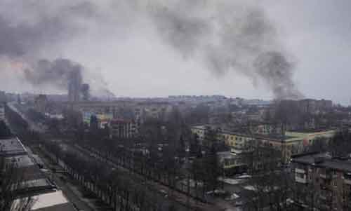 Russia fires volley of missiles at Ukraine, including feared Kinzhal