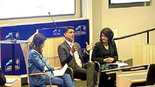 ‘400-seat’ slogan loudly reflected arrogance, Sachin Pilot says at Oxford University