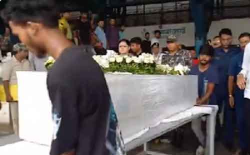 Mortal remains of Kuwait fire victim from Bengal reach Kolkata