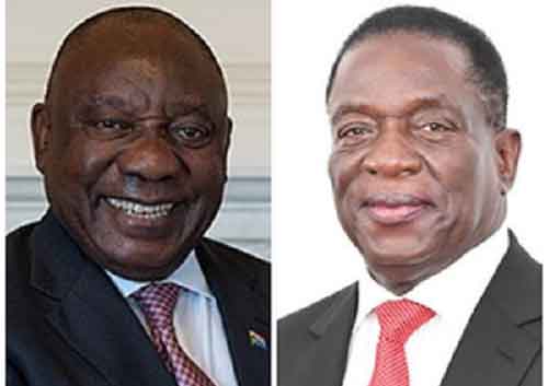 Zimbabwe President congratulates Ramaphosa on reelection as South African President