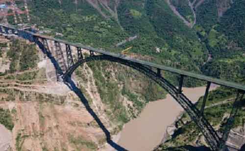 First trial run of Sangaldan-Reasi train on USBRL successfully completed