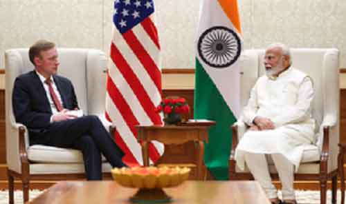 Sullivan calls on PM Modi as India-US work on deepening strategic partnership