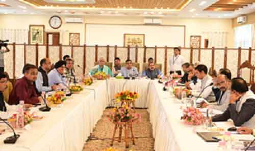 Nitin Gadkari chairs review meeting of road & highway projects in J&K