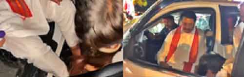 Nana Patole’s feet-washing act by party worker caught on camera, BJP tears into Congress