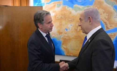 Israel’s Netanyahu urges US to lift restrictions on weapons shipments