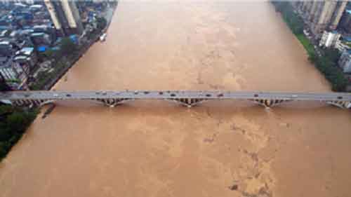 Rescue work continues as China grapples with flooding from heavy rainfall