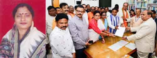 BJP’s Surama Padhy files nomination for Odisha Assembly Speaker’s post