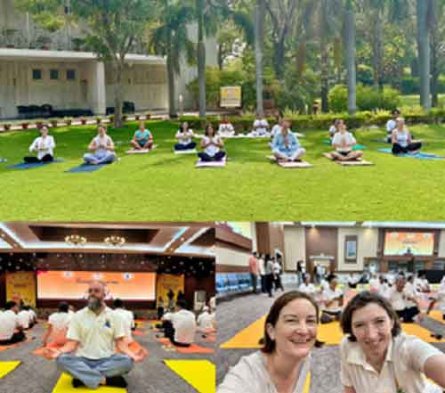 Foreign diplomats hail Yoga as priceless gift from India to entire humanity