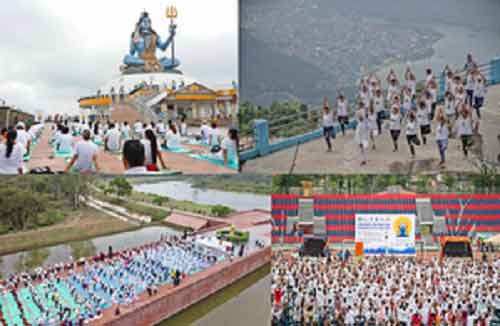 Over 5000 attend mega International Day of Yoga celebrations in Nepal