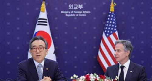 Blinken condemns Russia-N.Korea military cooperation, reaffirms ‘ironclad’ alliance in call with S.Korea FM