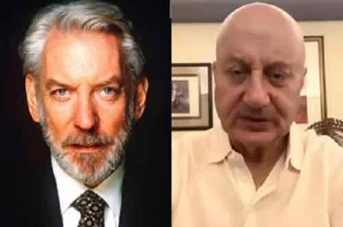 Anupam Kher mourns demise of Canadian star Donald Sutherland