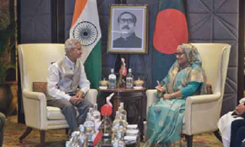 EAM Jaishankar calls on visiting Bangladesh PM Sheikh Hasina