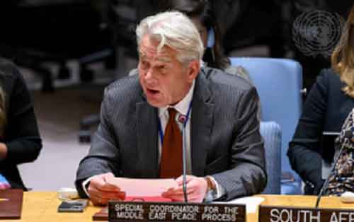 UN official warns of escalating crisis in Gaza, West Bank