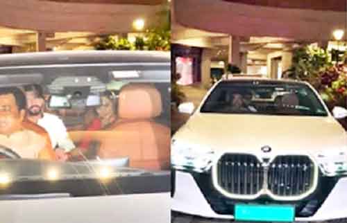 Zaheer Iqbal ‘gifts’ swanky BMW i7 to wife Sonakshi; video goes viral