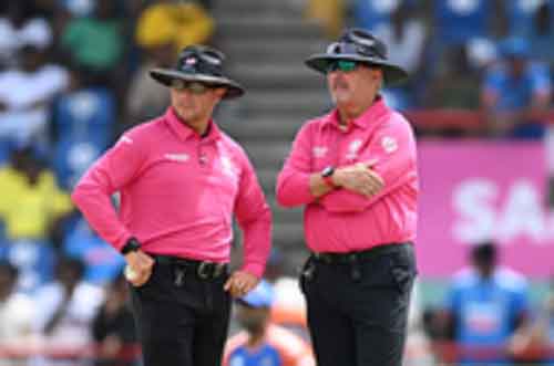 T20 World Cup: Gaffaney, Tucker named on-field umpires for India-England clash; Nitin Menon to officiate first SF