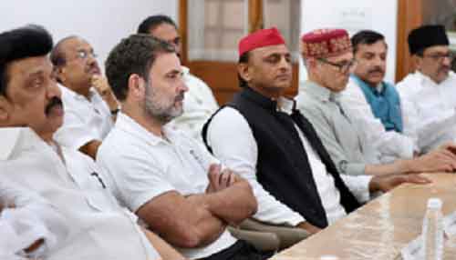 Cracks in INDIA bloc come to fore over resolution against Emergency, BJP rubs it in