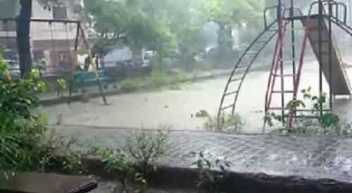 Heavy rain in Delhi-NCR brings relief from intense heat