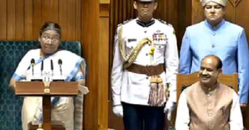 Disruptive forces conspiring to weaken democracy: President Murmu