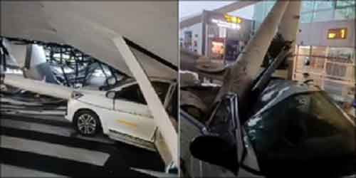 Delhi airport canopy collapse: One dead, several injured