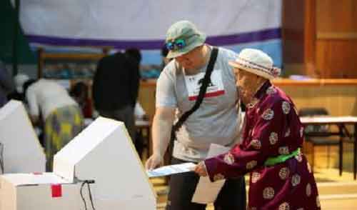 Voting underway in Mongolia’s parliamentary elections