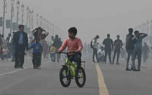Air pollution exposure during childhood may affect lung health later