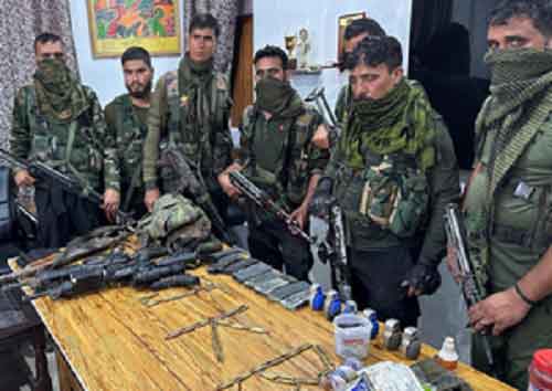 J&K: American, Chinese arms & ammunition recovered from slain terrorists in Doda