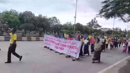 Thousands join rally opposing division of Manipur
