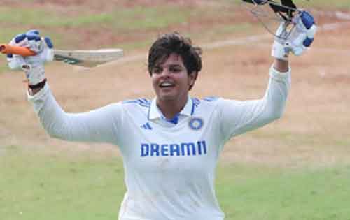 Shafali Varma, Smriti Mandhana power India-W to record-breaking score vs South Africa on Day 1