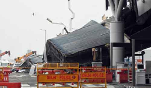 Amid blame game over Delhi airport canopy collapse, BJP shares ‘proof’ of 2009 construction
