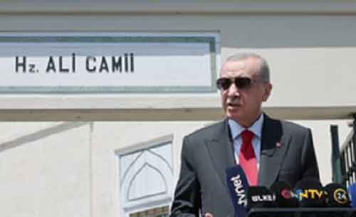 No reason not to re-establish relations with Syria: Erdogan