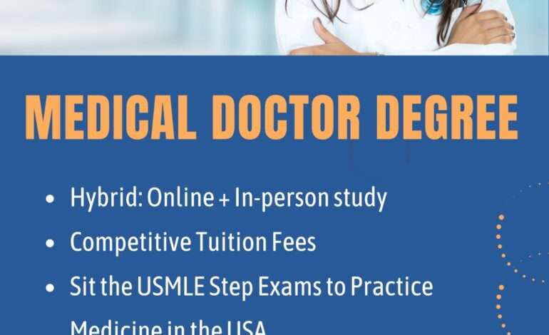 Medical Doctor Program (MD) – 4 Year Hybrid Study