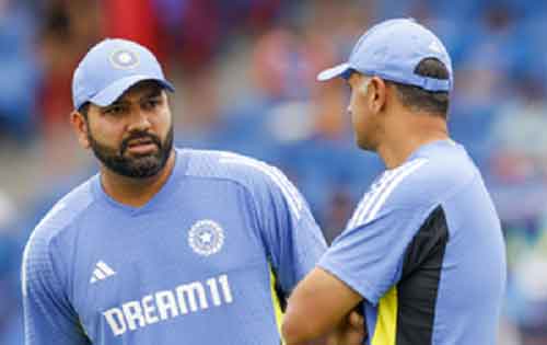 ‘Forget the captain, I’ll miss him as a person’: Dravid on his bond with Rohit