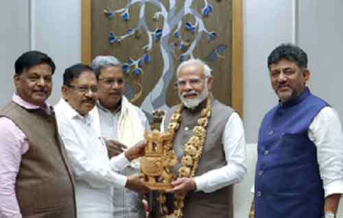 Siddaramaiah meets PM Modi, seeks special attention for K’taka in upcoming Budget