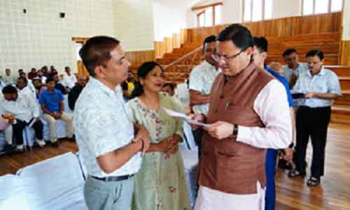 CM Pushkar Singh Dhami directs swift resolution of public grievances
