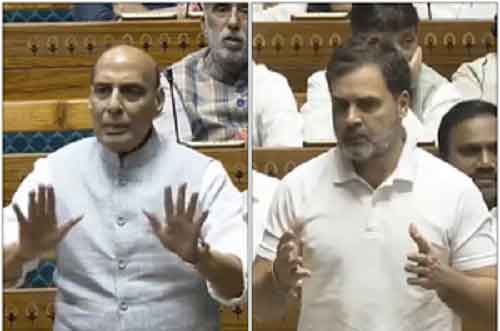 Did Rahul lie on Agniveer? Rajnath rebuts ‘use and throw’ labourer charge, says ‘don’t mislead house’