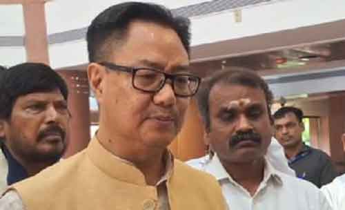 Avoid Rahul Gandhi-like behaviour in Parliament: Kiren Rijiju tells NDA MPs