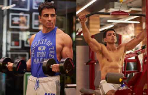 Sonu Sood does crunches, push-ups while watching TV, says meat not required for great physique