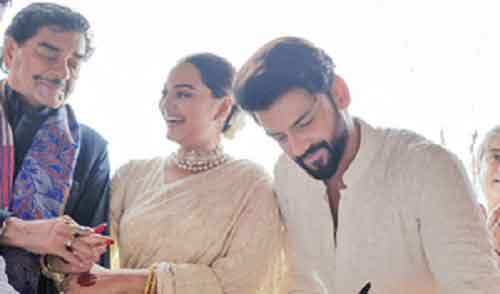 Shatrughan Sinha calls Sonakshi and Zaheer a ‘made for each other’ couple