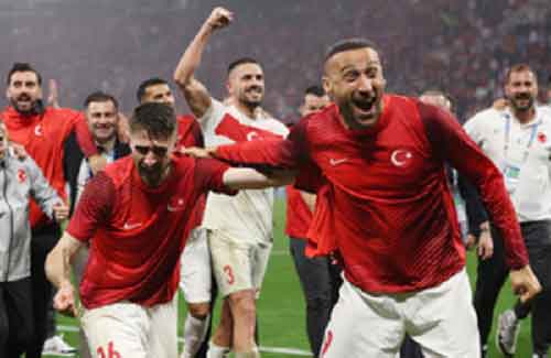 Euro 2024: Turkiye upset Austria to book quarterfinal berth