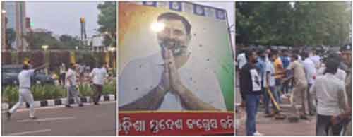 BJP, Congress workers come to blows over LoP Rahul Gandhi’s remarks