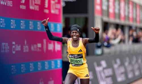 Jepchirchir’s women-only marathon World Record ratified just before Paris Olympics