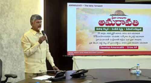 Chandrababu Naidu determined to build Amaravati despite challenges