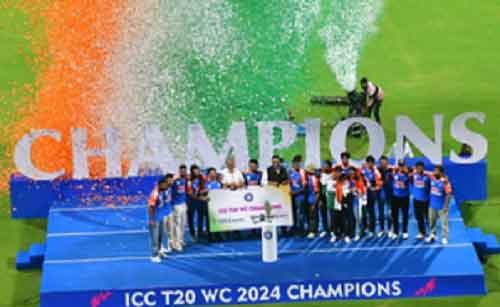 Amid blaring music and overflowing emotions, BCCI fetes T20 Champions on a magical night at Wankhede