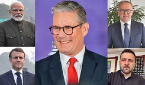 World leaders congratulate Keir Starmer on ‘historic’ UK election win