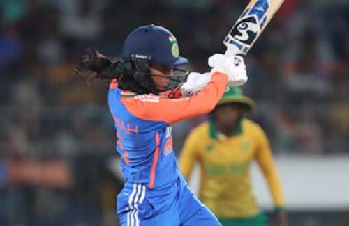 1st T20I: Jemimah’s unbeaten fifty goes in vain as India Women lose to South Africa by 12 runs
